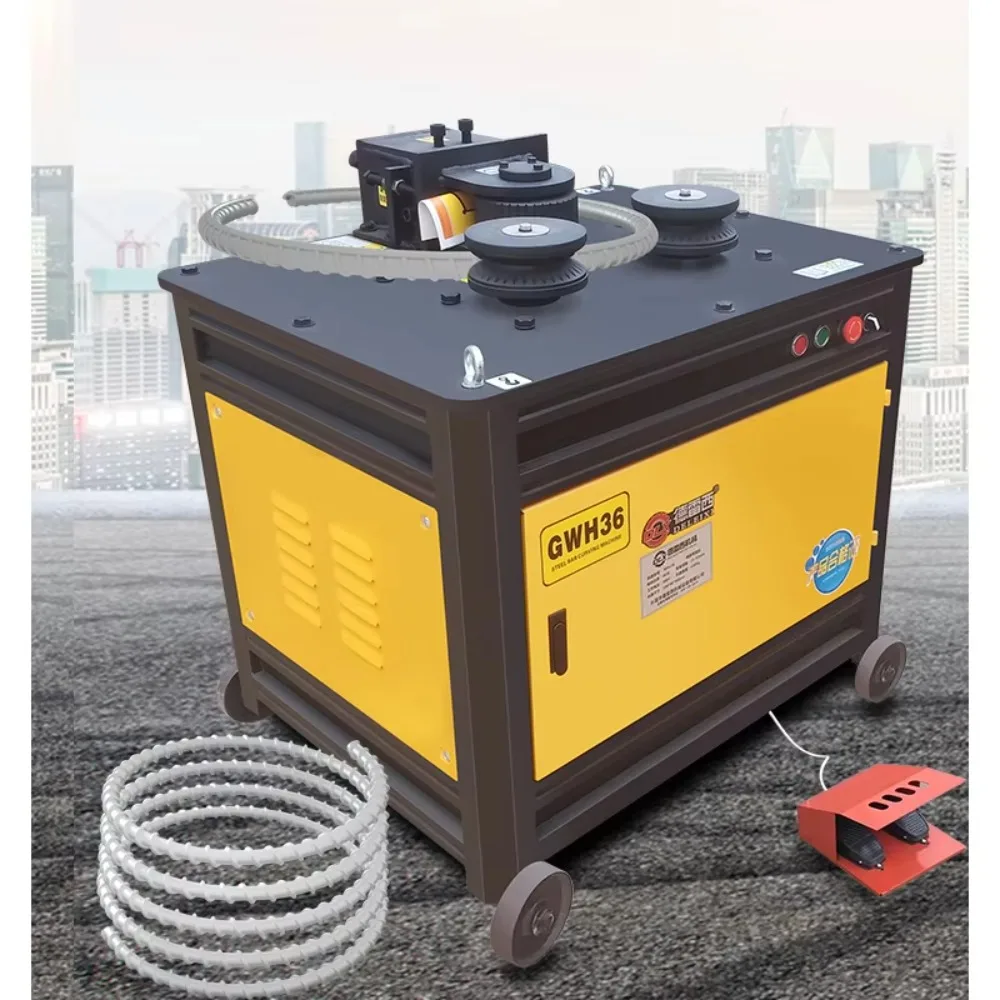 

Гибочная и прокатка арматуры Станок для дуговой формования и машина для формования колец для строительства Настраиваемая конструкция