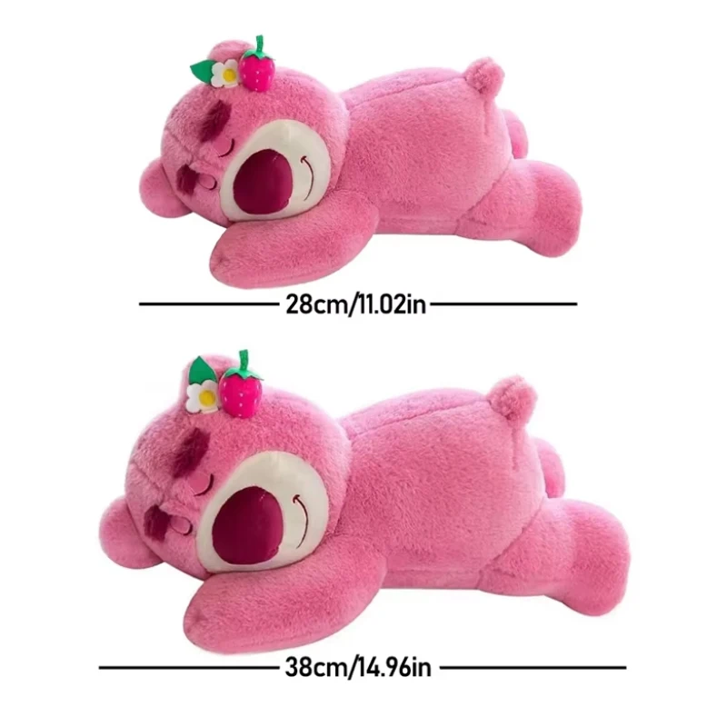 Disney Toy Story Lotso mignon ours fraise canapé en peluche oreiller jouets en peluche enfants filles amis Festivals cadeau d'anniversaire