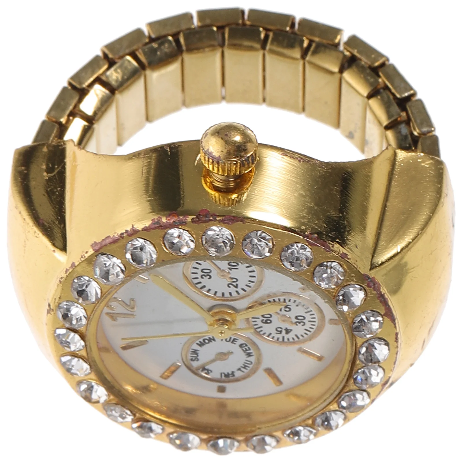 

Three Quartz Alloy Ladies Casual Great Quartz Finger Watch Gift Women Watches Stylish Fashion Accessories