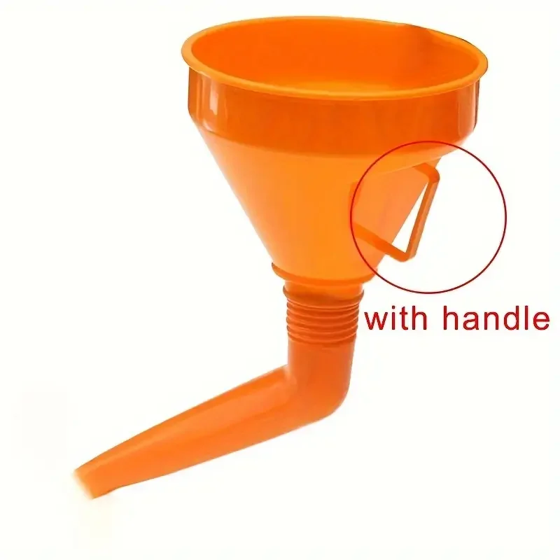 

1set Car Motorcycle Gasolines Oil Filling Funnels Universal Car Refueling Funnel With Filter Detachable Hose Filling Equipment