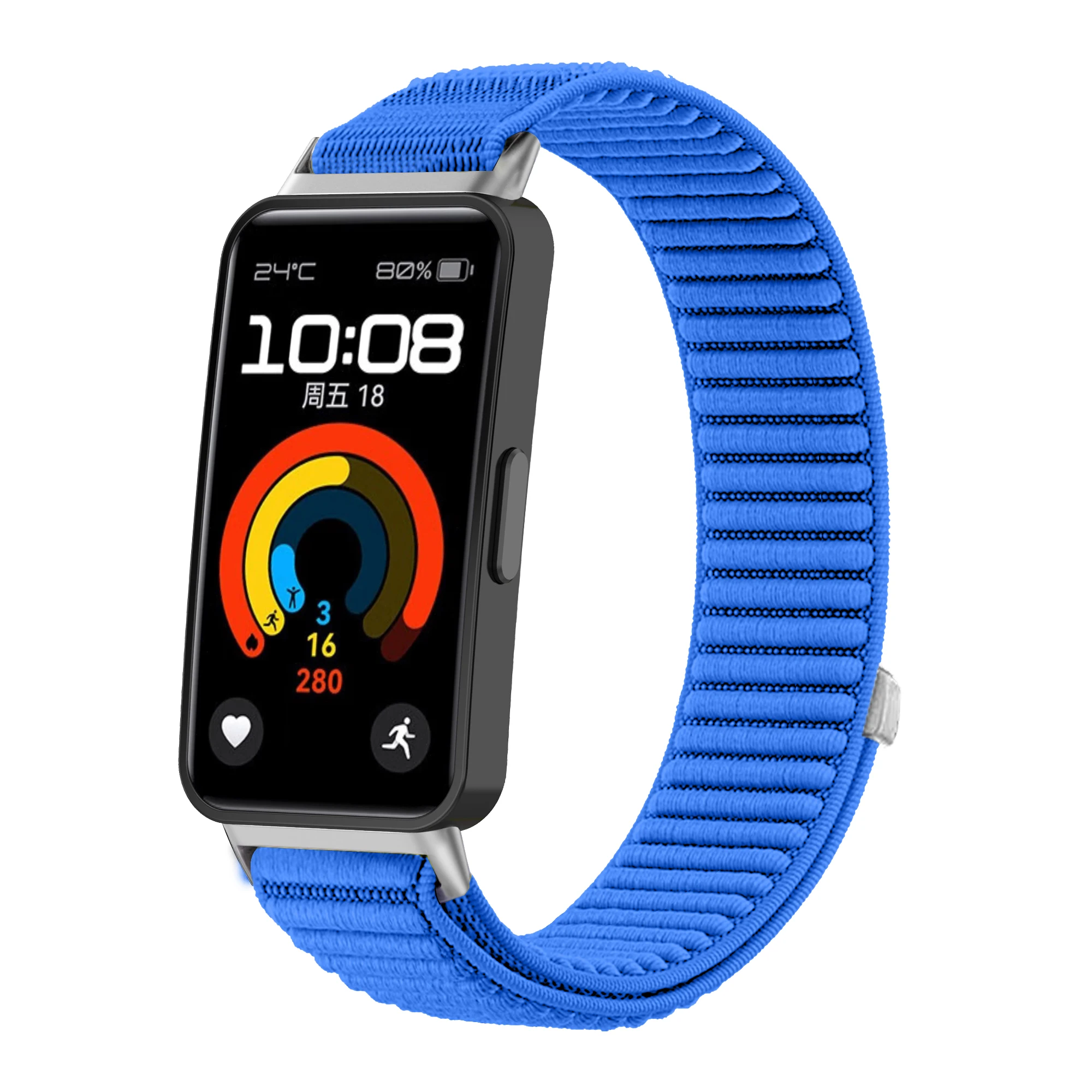 1-2 Stück Sportarmband für Huawei Band 11/11 Pro, Nylon-Uhrenarmband, Armband für Huawei Band 10, 9, 8, Smartwatch-Zubehör, Handgelenksband. – Detail 3