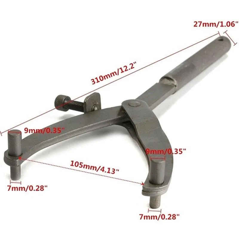 أداة إصلاح القابض المغير الشاملة ، حامل إزالة ، عجلة حذافة دراجة نارية ، دراجة نارية سكوتر ، 1 ، من #2