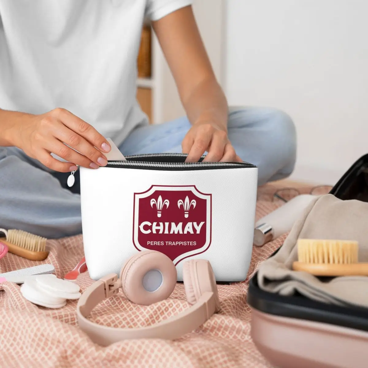 Chimay Women Cosmetic Bags Travel Makeup Organizer Pouch Toiletry Storage Dopp Kit Box - view 5