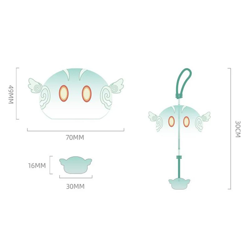 أجراس الرياح اليابانية أجراس الرياح أنيمي الوحل البورسليكات الزجاج الدقات المعلقات هدايا السنة الجديدة ديكور معلق