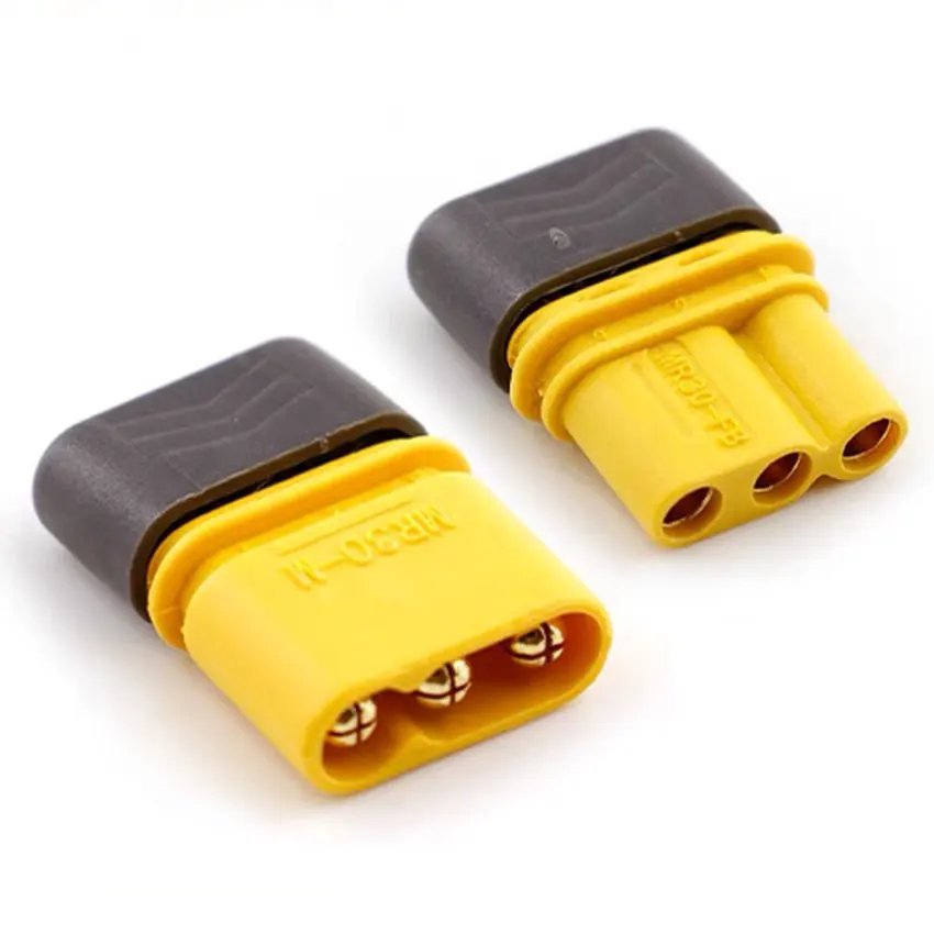 

MR30 Male Female Connector Plug with Sheath Connector for RC Lipo Battery RC Multicopter Airplane