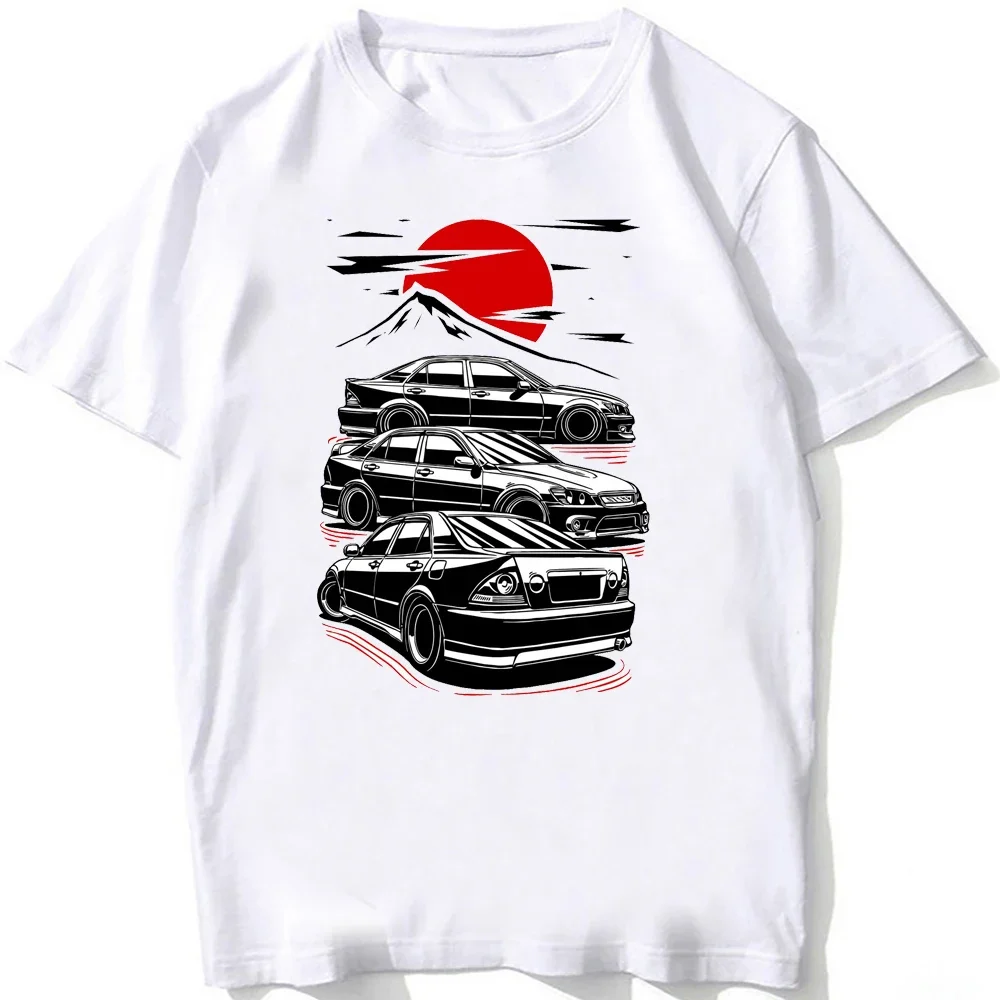 

New Summer Fashion Short Sleeve Altezza IS200 IS300 Classic Legend T-Shirt JDM Drive Fans Hip Hop Boy Casual Tops White Tees