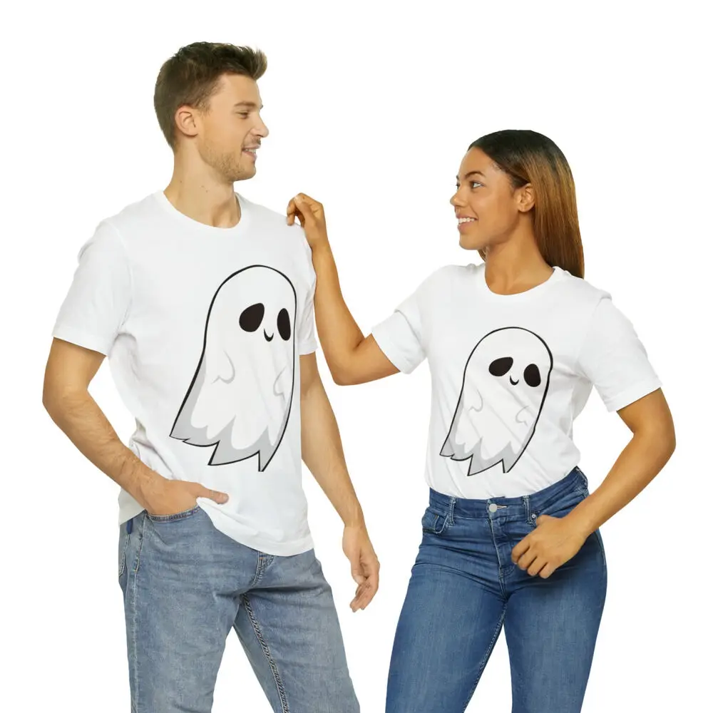 Happy Halloween Design Witch Ghost Softstyle Anime Graphic T-shirts For Men Clothing Women Tees Y2K Tops Unisex Summer