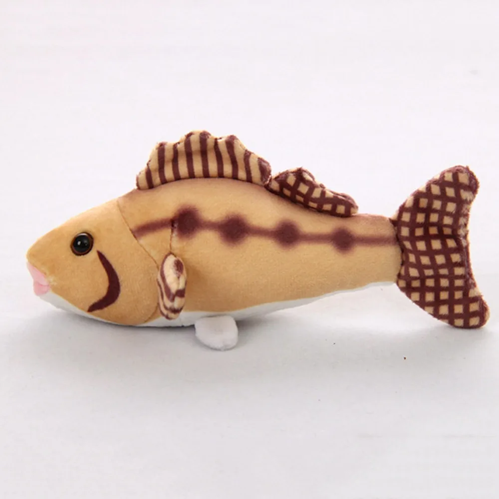 

Ocean Tropical Fish Keychain Cartoon Simulation Aquarium Fish Plush Doll Creative Funny Fish Plush Pendant Backpack Decor