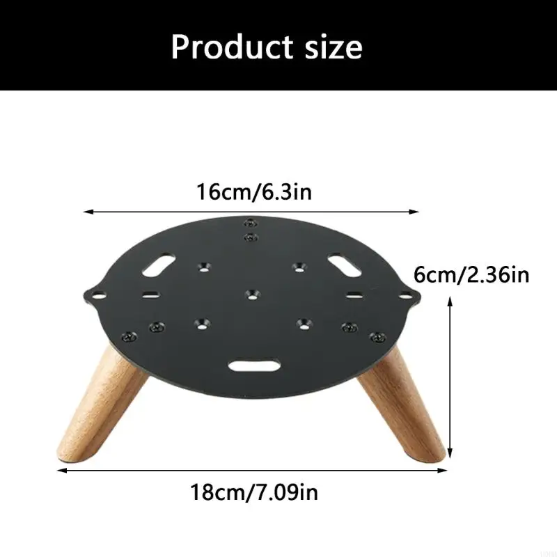Metalllautsprecher stehen Multifunktionsdesktop -Displayständer für B & W Formation