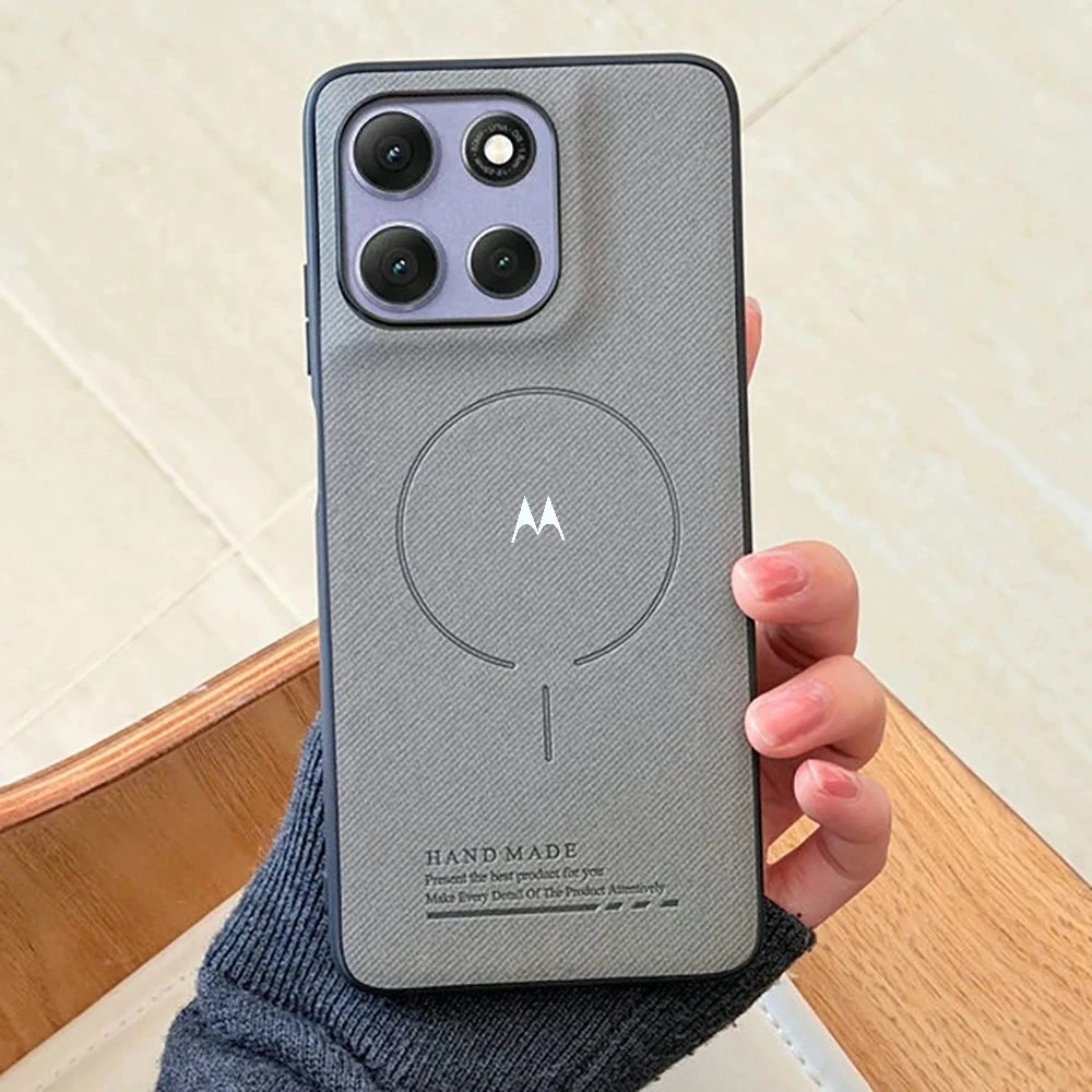 Luxury Leather Magnetic Case For Motorola Signature Moto Edge 70 Ultra Fusion 60 Pro 50 Neo X70 G77 G67 G86 G06 G56 G66J/Y Cover