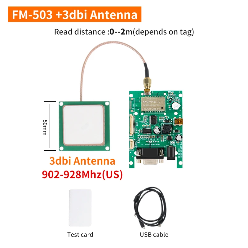 Fonkan 860-960Mhz UHF RFID Module Long Range Reader TTL UART