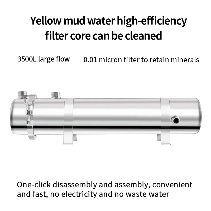 Core Forest 3500L Water Purifier Pvdf Handwashinable Filter,For Whole House Filtration