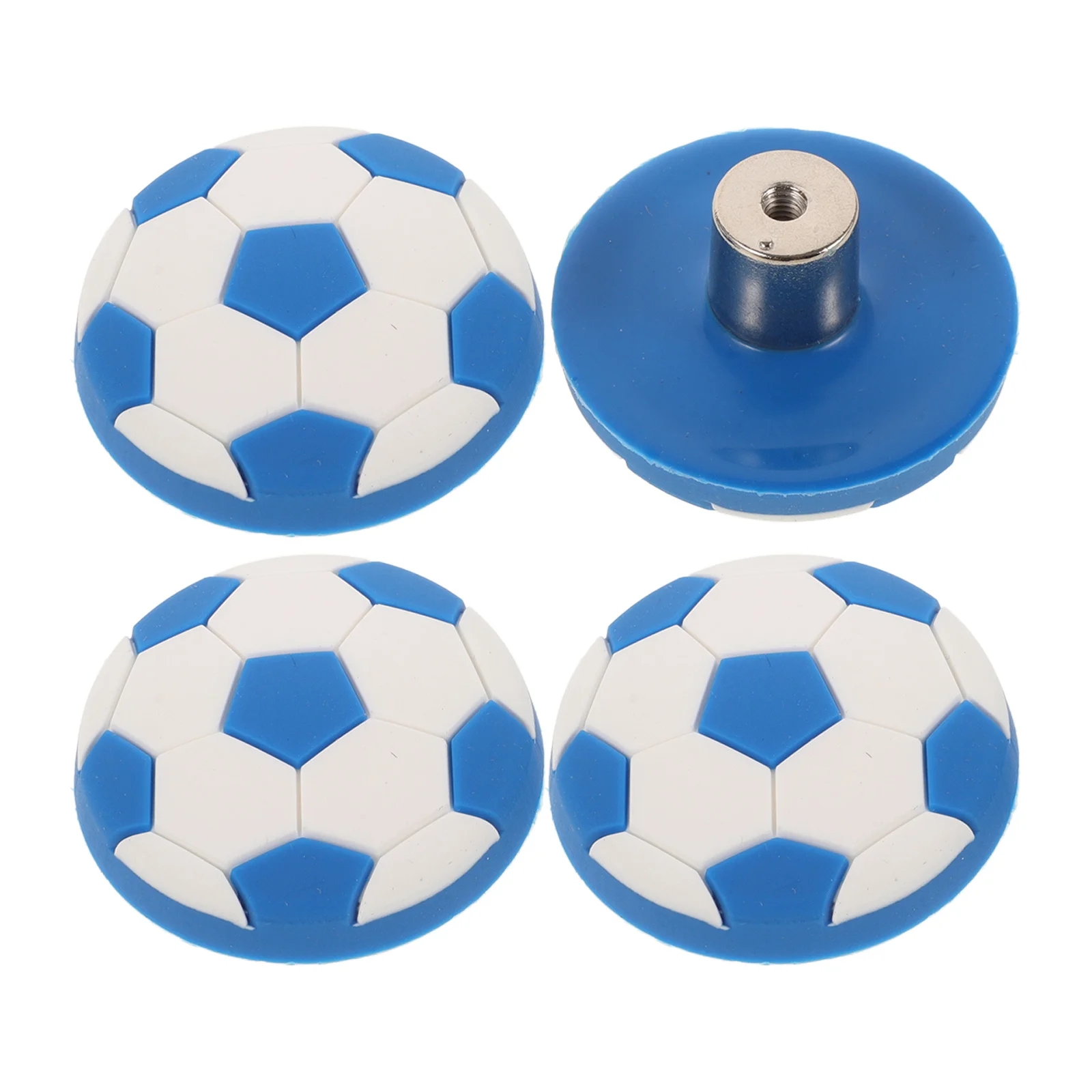 

4Pcs Cartoon Silicone Drawer Handles Flexible Wardrobe Pulls Round Cabinet Door Knobs 's Room Furniture Decorative