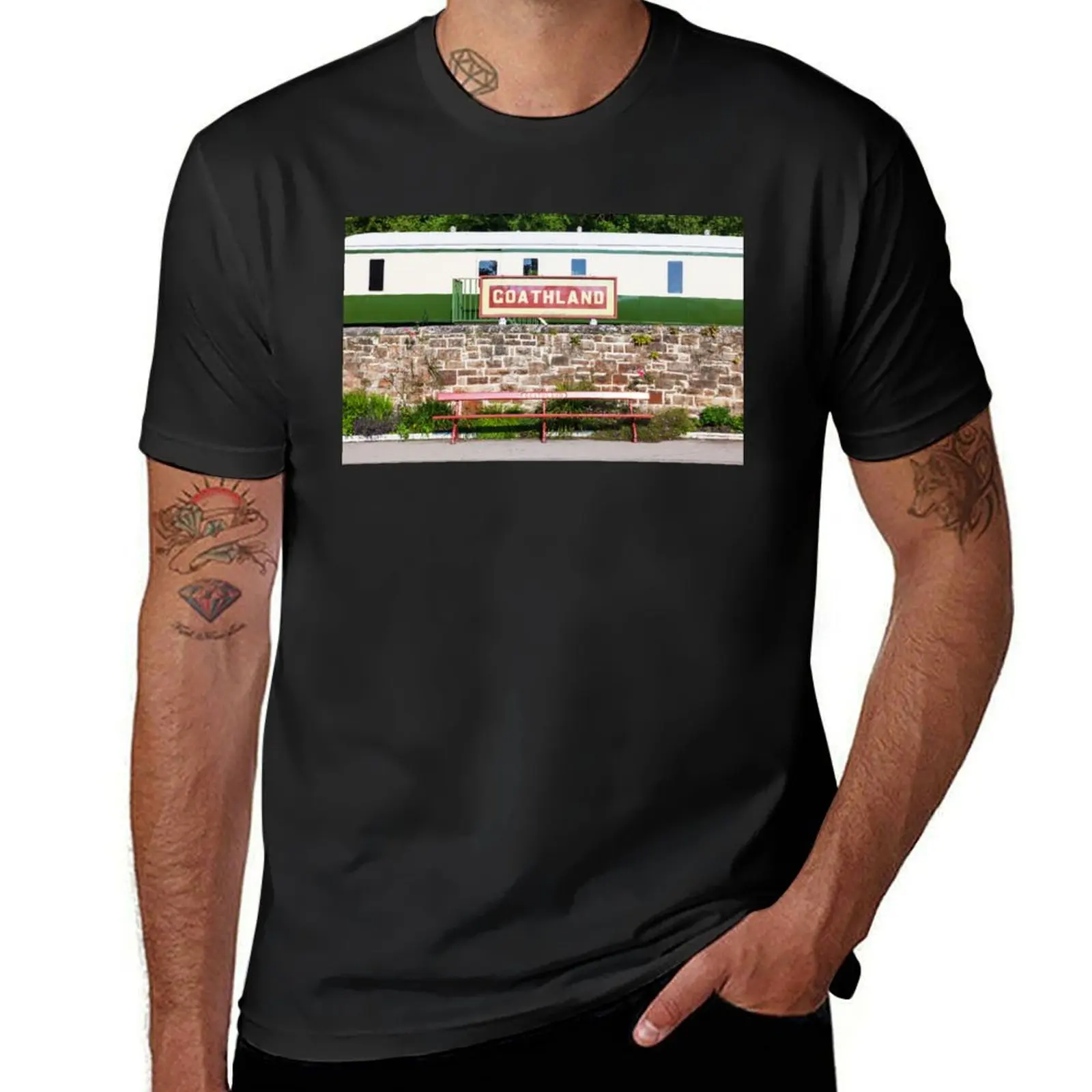 

Goathland Railway Station, Yorkshire, UK T-Shirt Aesthetic clothing kawaii clothes customizeds heavy weight t shirts for men