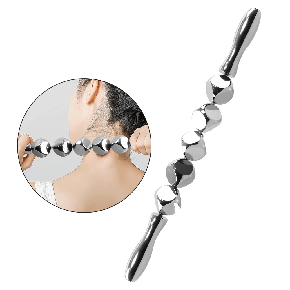 

2025 hot sale Metal Therapy Massage Tools Set 5Pcs Stainless Steel Massager Face Body Head Scalp Muscles Aging Wrinkle Redu