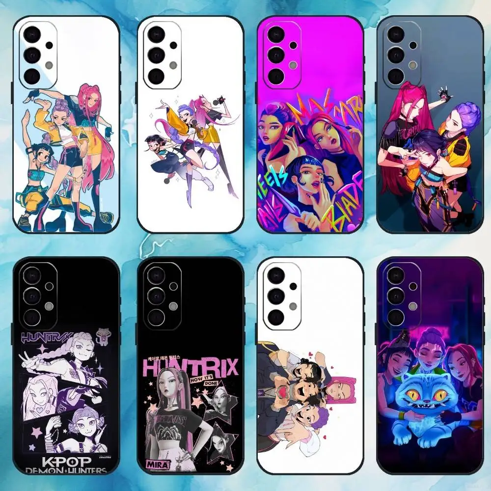 

Kpop D-Demon H-Hunters Phone Case For Samsung S25,S24,S21,S22,S23,S30,Ultra,S20,Plus,Fe,Lite,Note,10,9,5G Black Cover