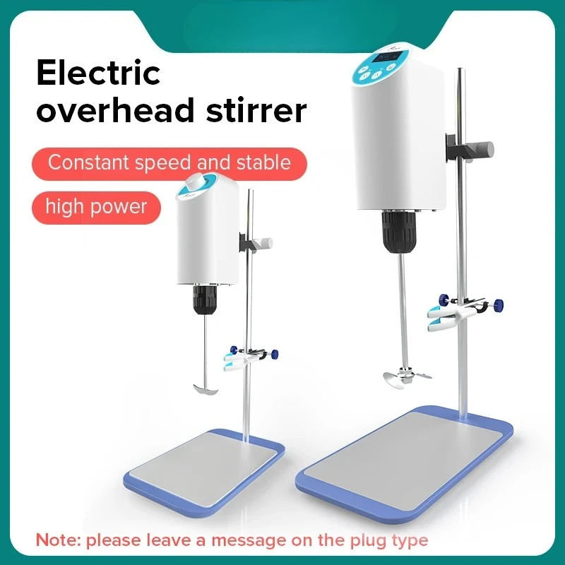 Official Store Laboratory Stirrer Electric Stirrer Digital Display Overhead Stirrer Lab Mixer Lab Equipment 110V To 220V