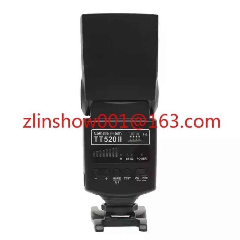 TT520II Camera Flash Hot Shoe Flash Universal Camera Flash Lights With Trigger
