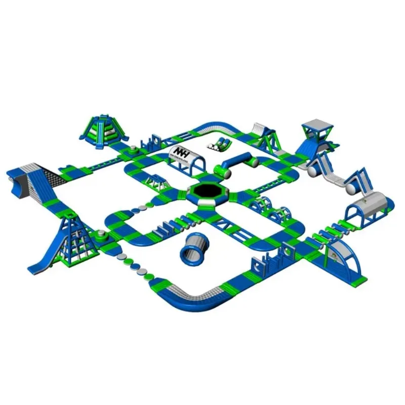 

Hot Sale Customized PVC Inflatable Water Park Obstacle Course Water Slide for Commercial Outdoor Water Games