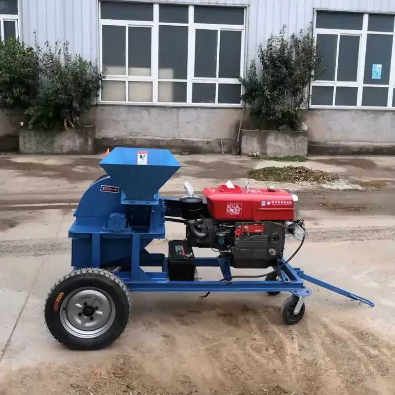 [2026] Weiwei 1.5t/h Dynamic Balance Check Garden Landscaping Crushed Wood Animal Bedding Functional Diversification CE