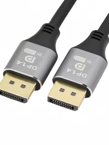 5pcs DP 8K Cable E-Sports Big Dp1.4 Displayport Video Audio Cable Display Port Adapter For TV Box Laptop Video Game DP Cable
