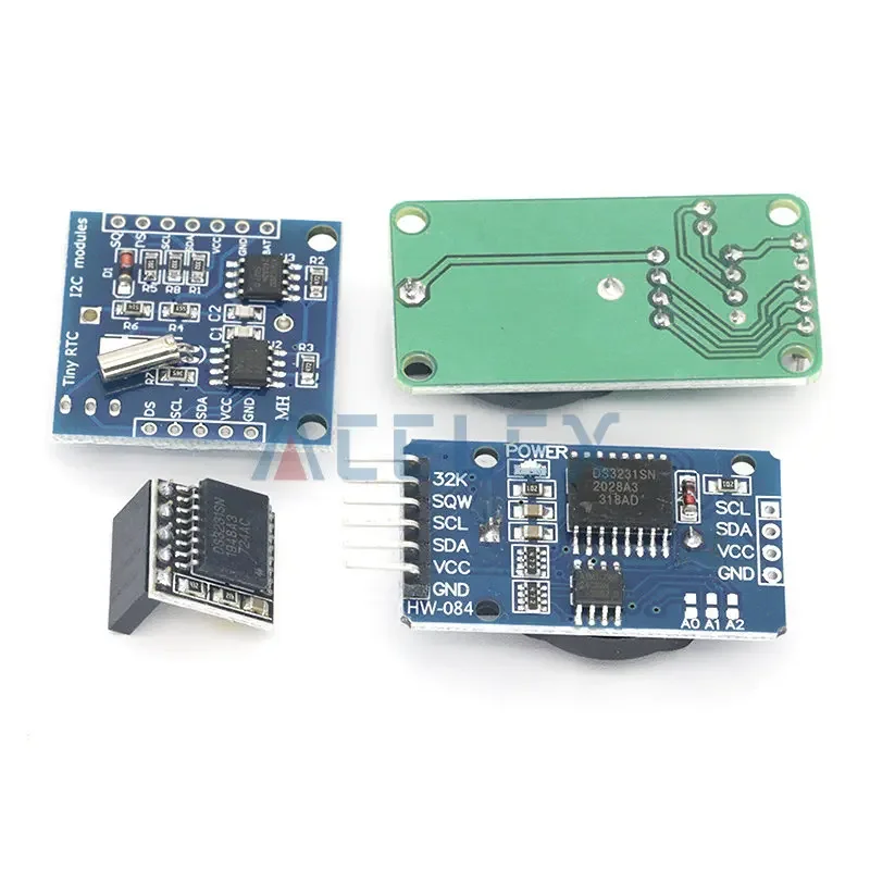 DS3231 AT24C32 IIC Module Precision Clock Module DS3231SN Memory module DS3231 mini Real Time 3.3V/5V For  Pi