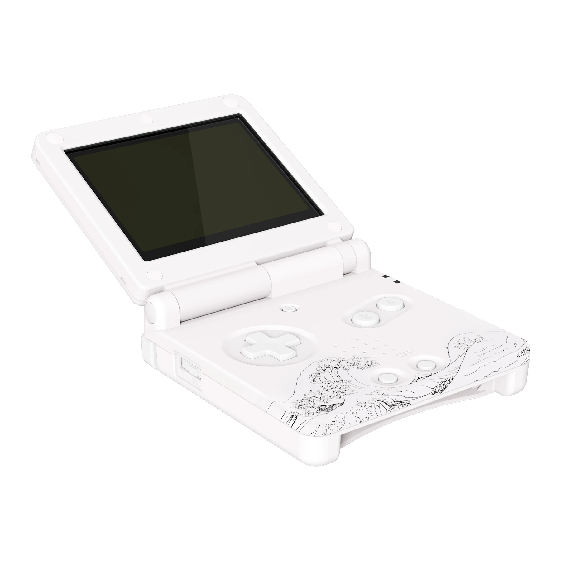 Gameboy merate yedek konut Shell için Gameboy Advance SP (GBA SP) -büyük dalga