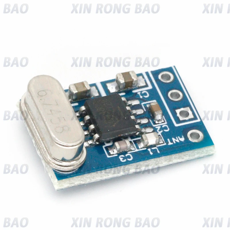1Set 2Pcs 433MHZ Wireless Transmitter Receiver Board Module SYN115 SYN480R ASK/OOK Chip PCB for arduino