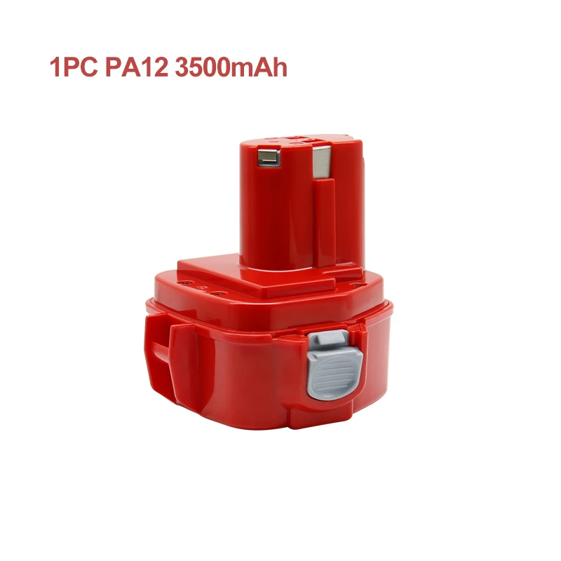 Powtree 12V 3.5Ah/4.0Ah Batterij Voor Makita PA12 Ni-Mh Batterij Voor Makita 1220 1201 1222 1233SA/B1235 192681-5 Power Tool Batterij