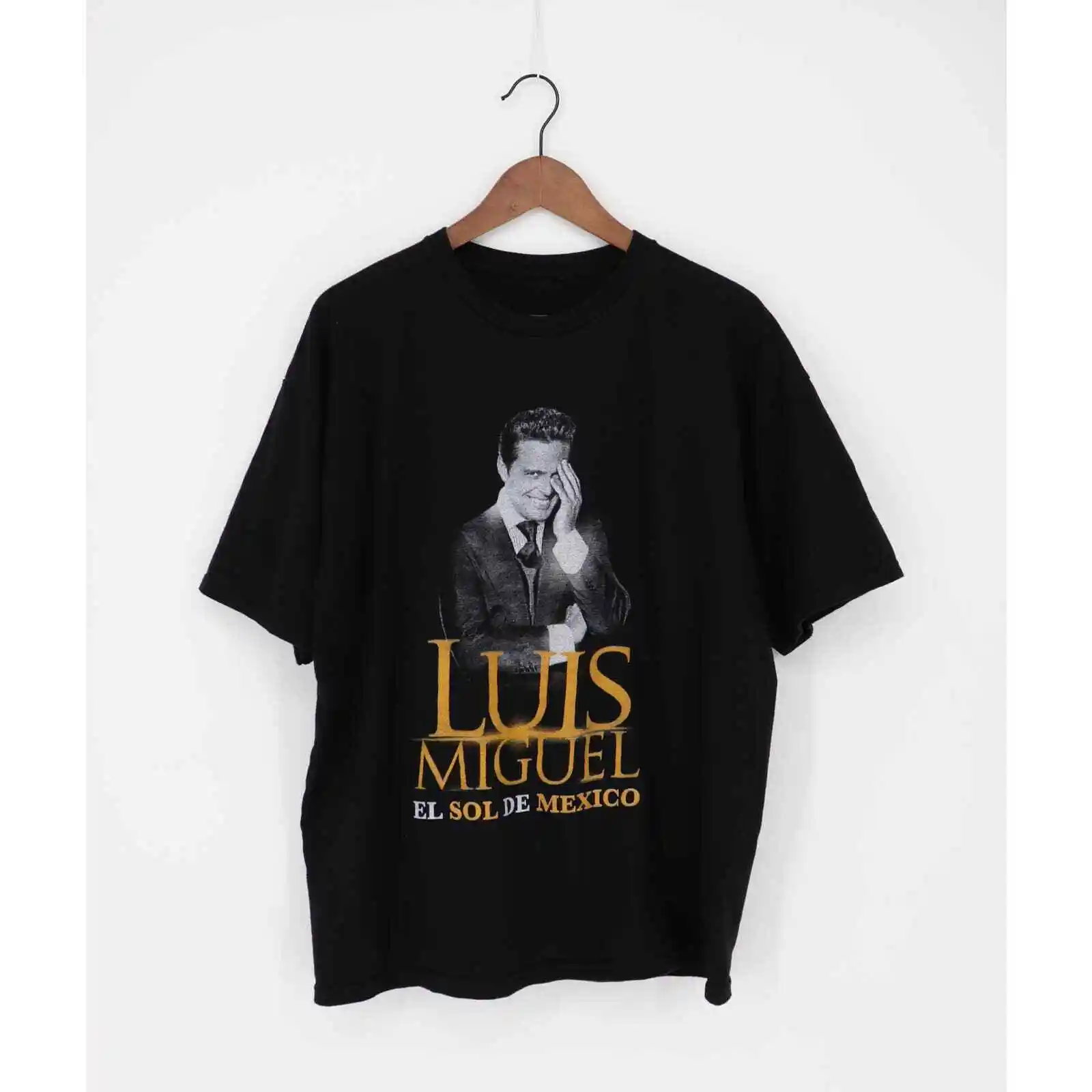 Luis Miguel El Sol De Mexico 2015 Tee Shirt Black (Xl)