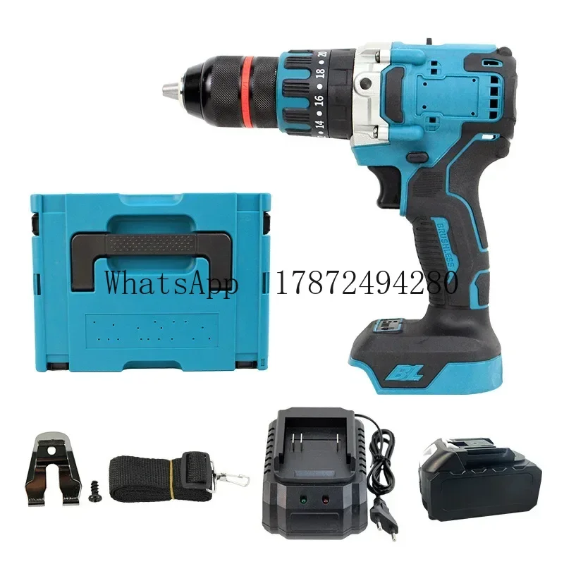 21v advanced electric cordless impact drill tool set electric impact drill battery TY 13 self-impact drilling rig 140 N/m