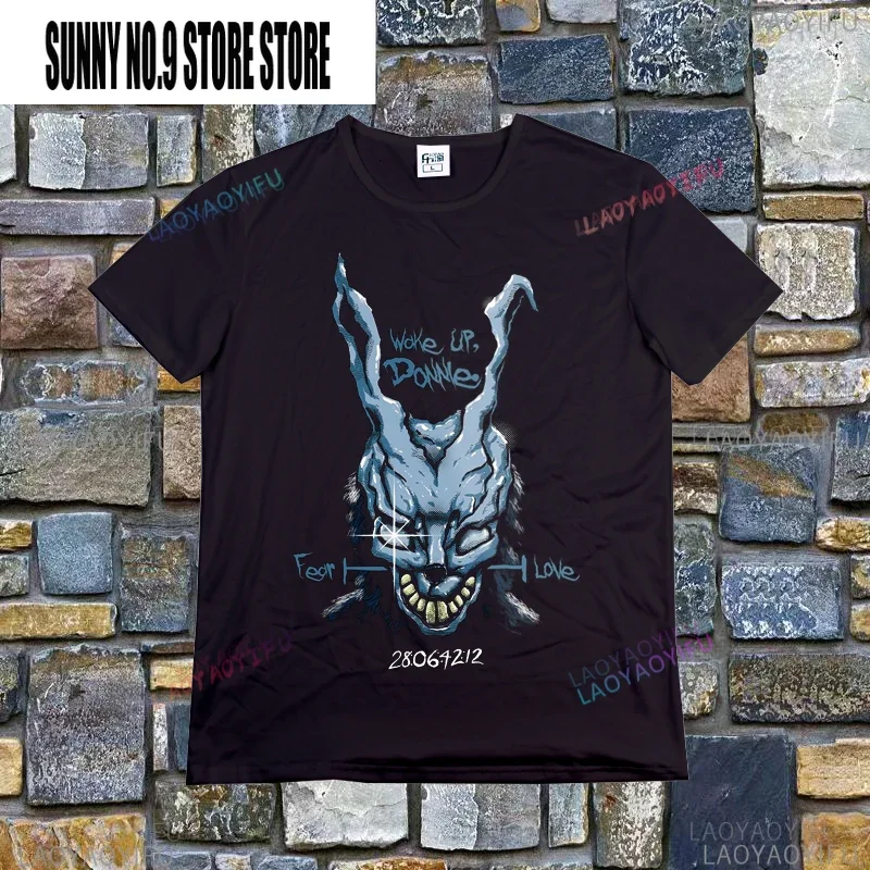 2023 Donnie Darko V3 movie poster Jake Gyllenhaal DTG T-SHIRT BLACK all sizes XS-4XL