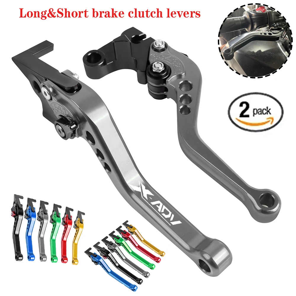 For Honda X-ADV 750 XADV Adjustable Brake Clutch Levers X ADV 750 2017-2020 Motorcycle Accessories CNC Short/Long Handles Lever