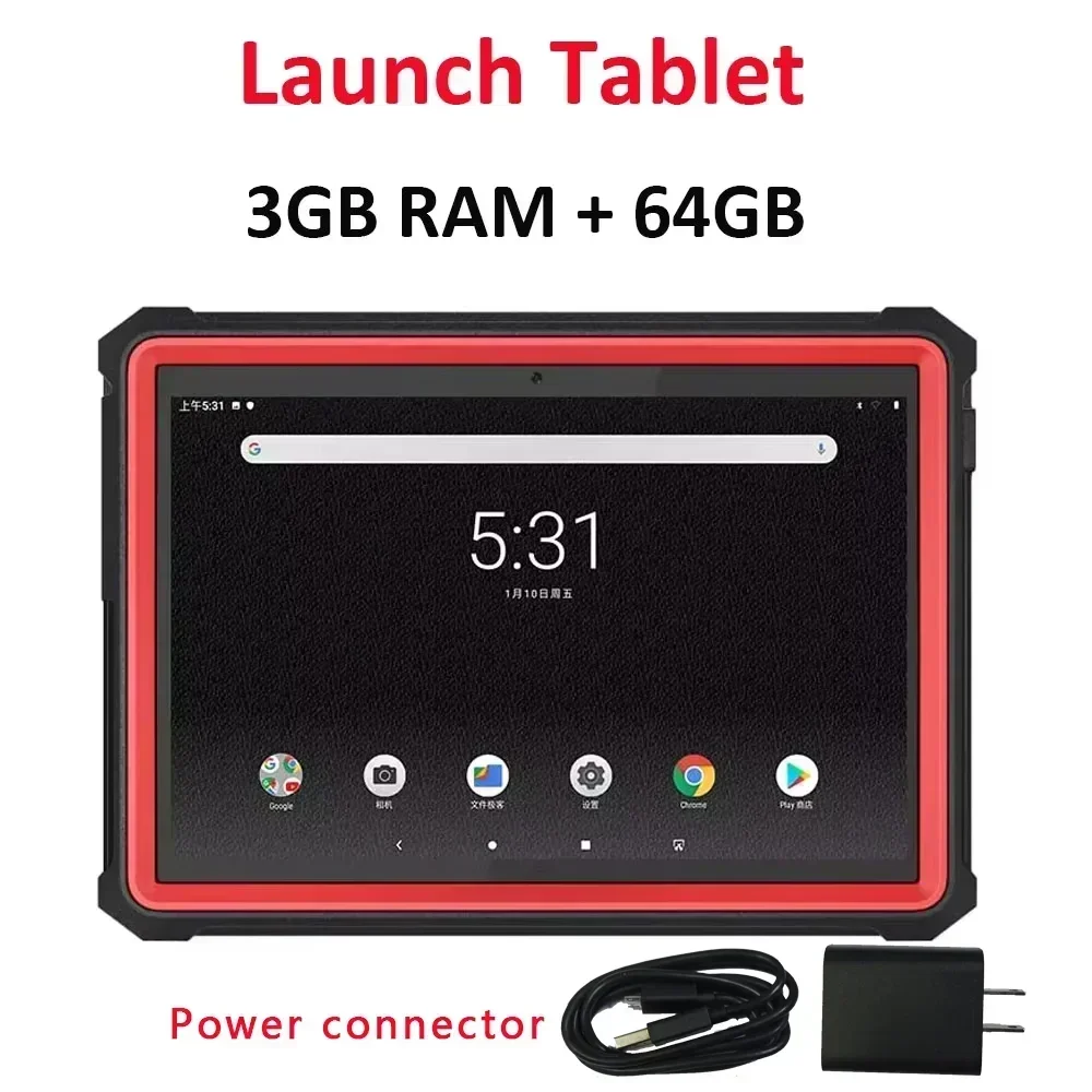 launch Tablet 3GB RAM+32GB+128GB for Launch X431 Pro3S+OBD2 Scanner Software Auto Diagnostics Tool Works With Diagzone / Xdiag