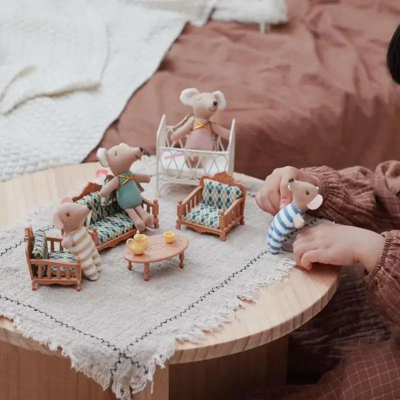 2025 دمية ماوس صغيرة لعبة لعب الأطفال طفل متعدد الحجم ماوس لطيف أفخم دمية اليدوية دمية الوليد هدية