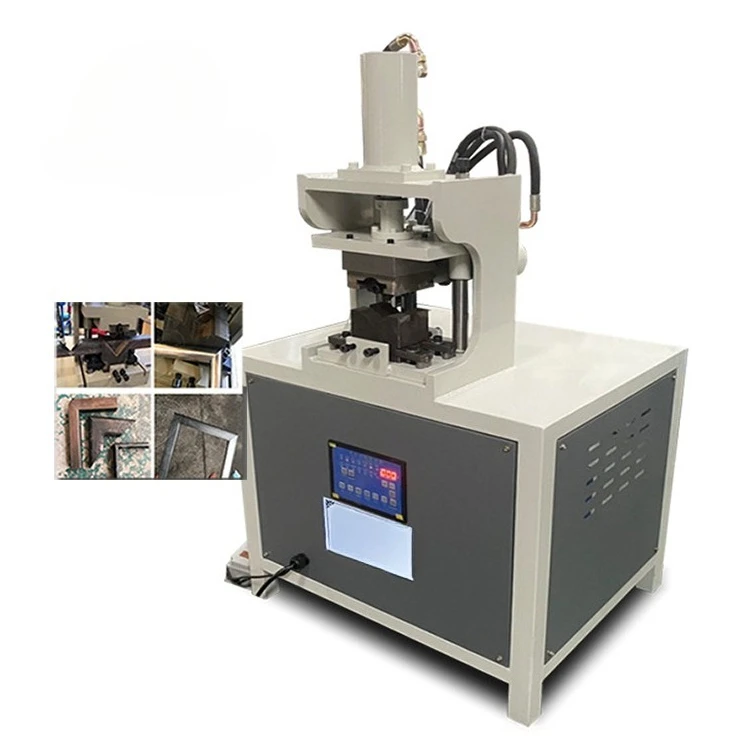 45 Degree Angle Electric Cutter Hydraulic Square Hole Puncher Steel Pipe Punching/Notching Machine