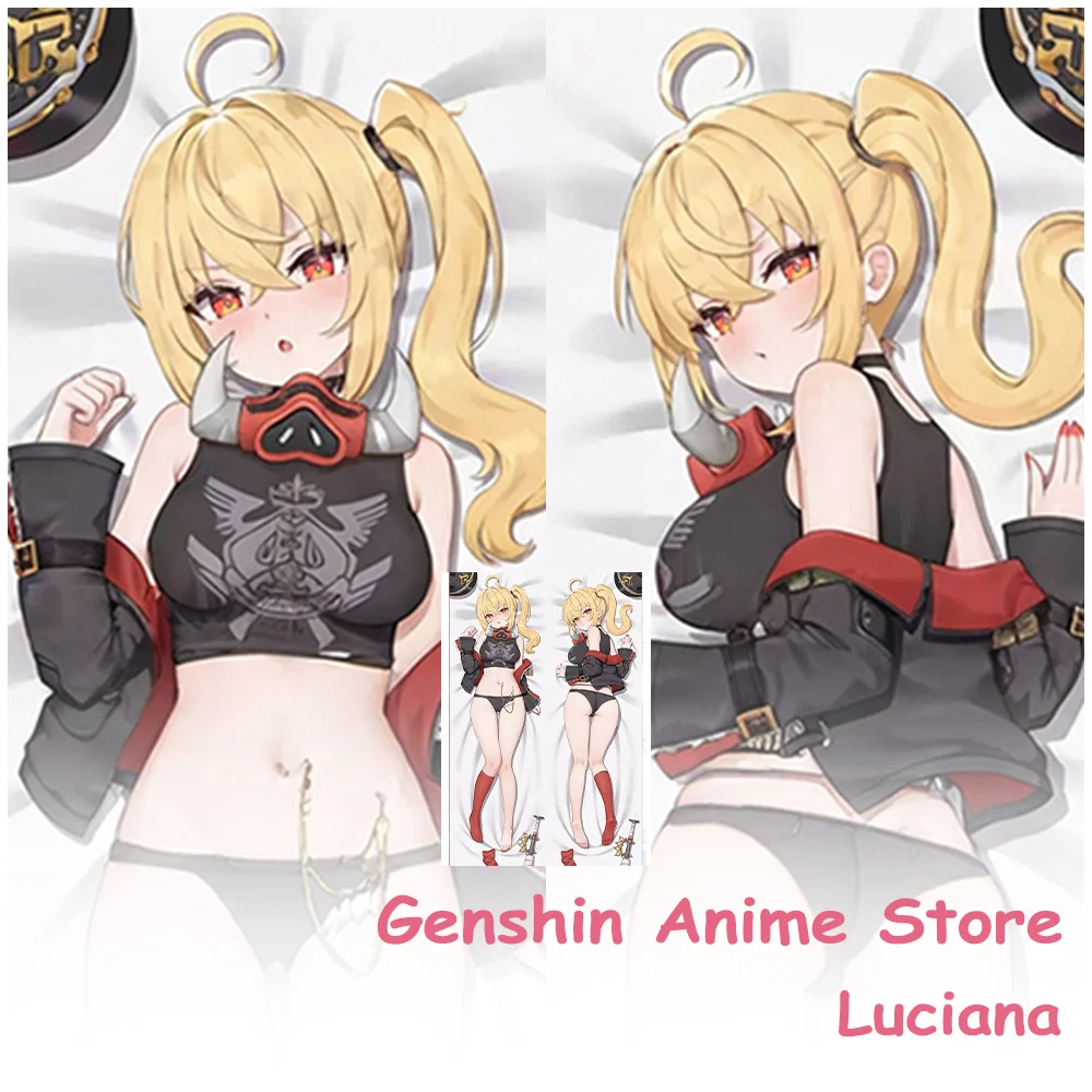 

Cartoon Luciana Body Dakimakura Cover Cosplay Props Polyester Anime Zenless Zone Zero Otaku Throw Pillow Cover Dakimakura