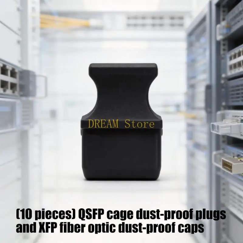 Flexible Silicone QSFP Connectors Dust Cover With XFP Port Protectors For Server Rack Maintenance Best Sale