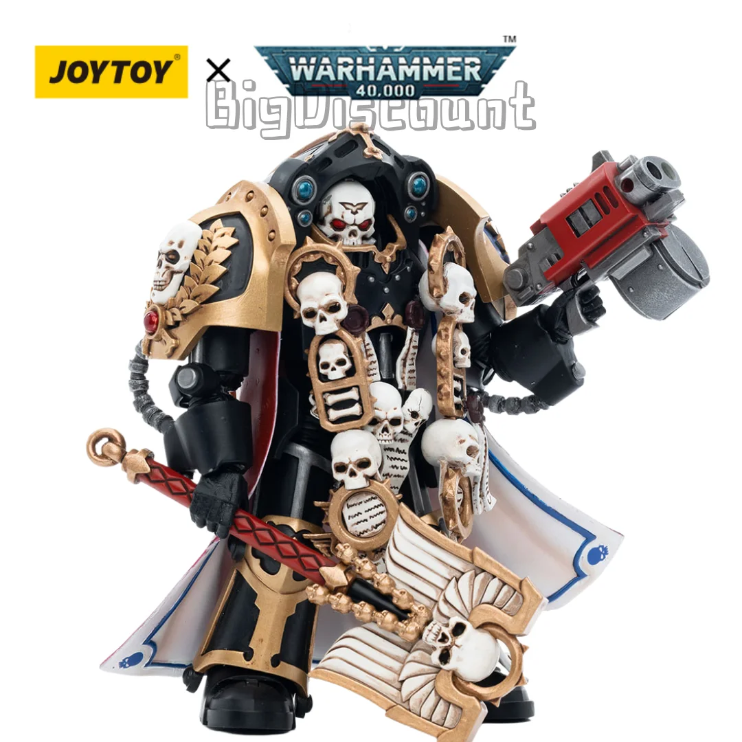 JOYTOY-figura DE ACCIÓN DE 40K, modelo militar de colección de Anime de Terminator, caplain, Brother, Vanius, 1/18, en STOCK, Envío Gratis