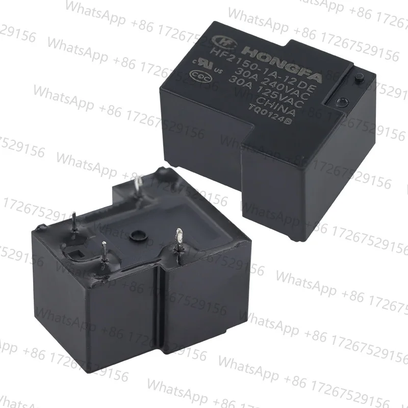 Applicable toHOT NEW 12V relay HF2150-1A-12DE HF21501A12DE HF2150 1A 12DE A set of normally open DC12V 12VDC 12V 30A 4PIN