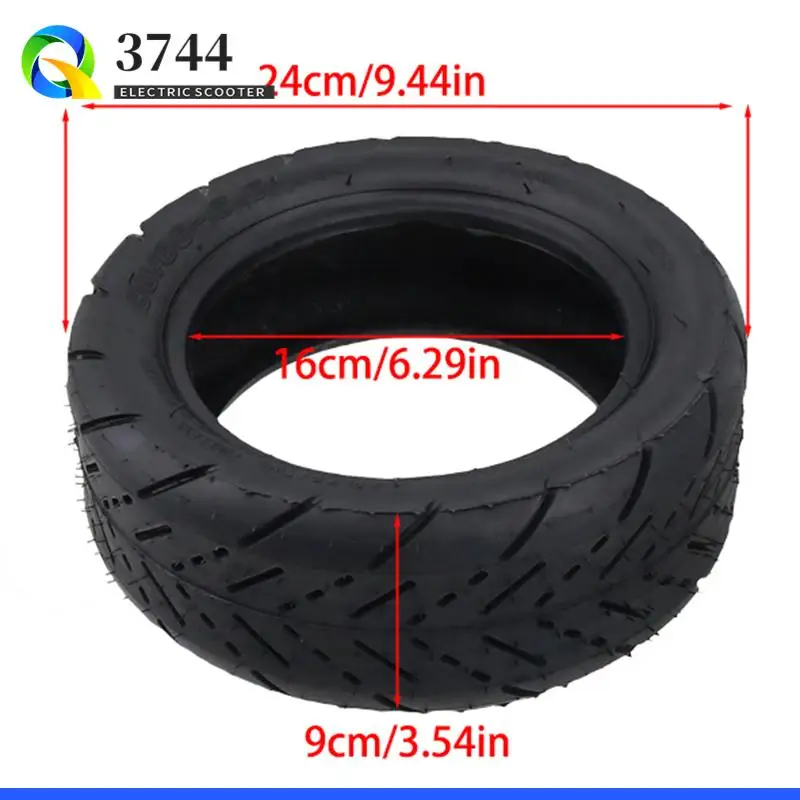 Ban vakum dengan jalur ban dalam dan luar yang diperlebar dan ban yang ditebalkan, garis ban vakum 90/65-6.5, mudah digunakan untuk skuter listrik.