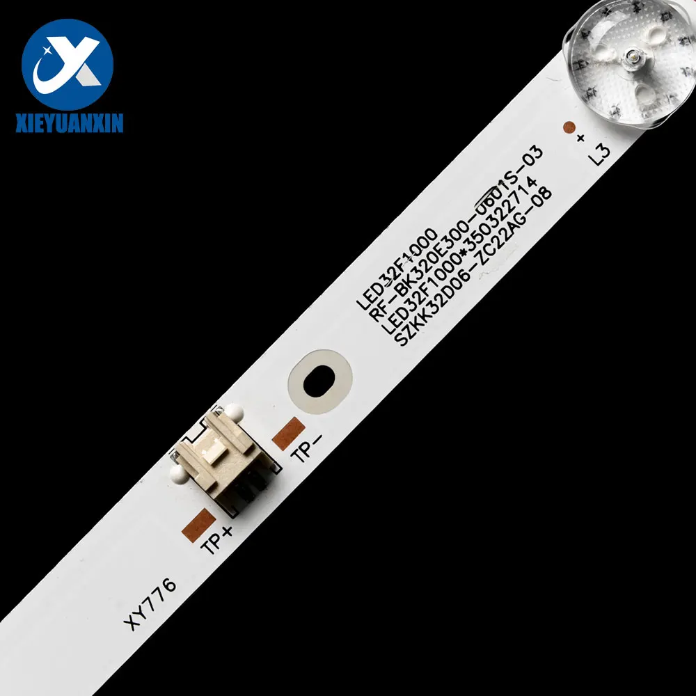 2 sztuk/zestaw 32 cali 580mm listwa oświetleniowa LED dla KONKA 32 ''6LED RF-BK320E30-0601S-07 LED32F1000,TKLE3218RTX,LED32K1000,KDG32ML662L