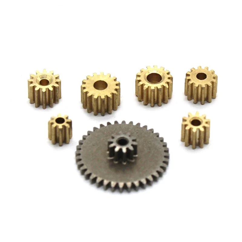 metal gears 0.5 modulus brass reduction gears