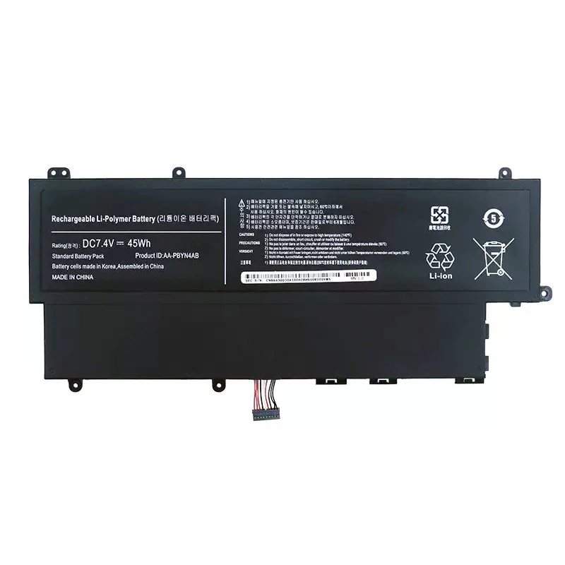 Laptop Battery AA-PLWN4AB AA-PBYN4AB For 530U3 Series 530U3C NP530V3C NP530U3C 535U3C 530U3B NP530U3B HT3691FC700364 7.4V/45WH