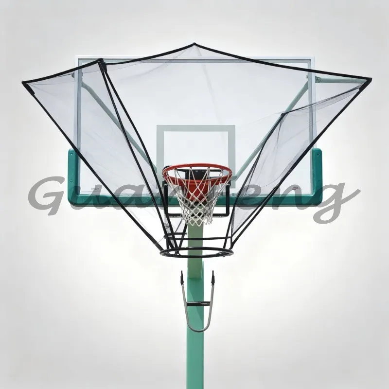 Portable Automatic Basketball Trainer with Ball Pick-up Function for Continuous Shooting Practice