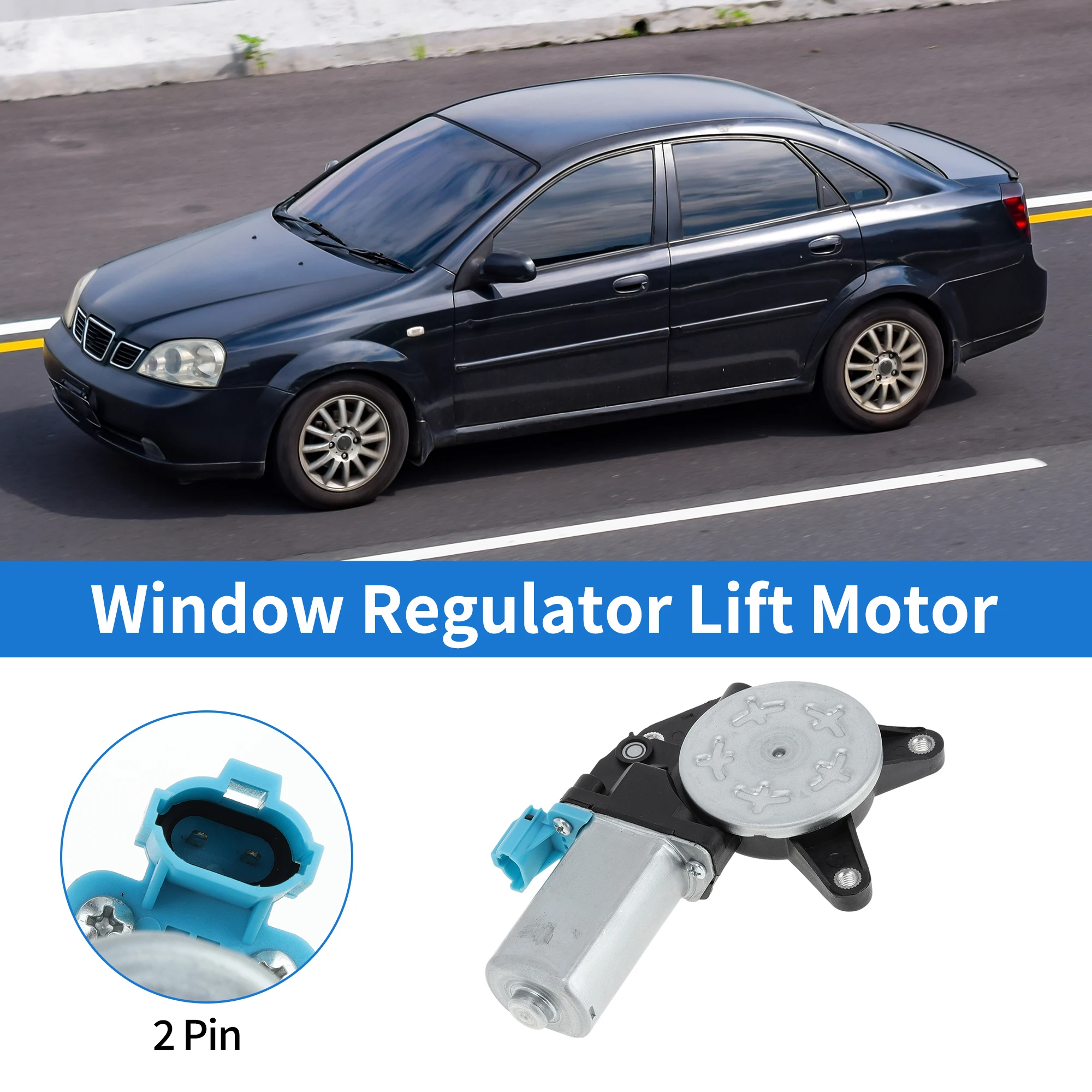 

UXCELL No.96475129 Power Window Regulator Lift Motor for Chevrolet Optra 2004-2007