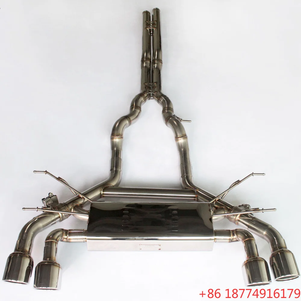 

OBM High Performance Ss304 Catback Exhaust Pipes for F-TYPE V8 5.0T 2014-2019 with Muffler Valve System