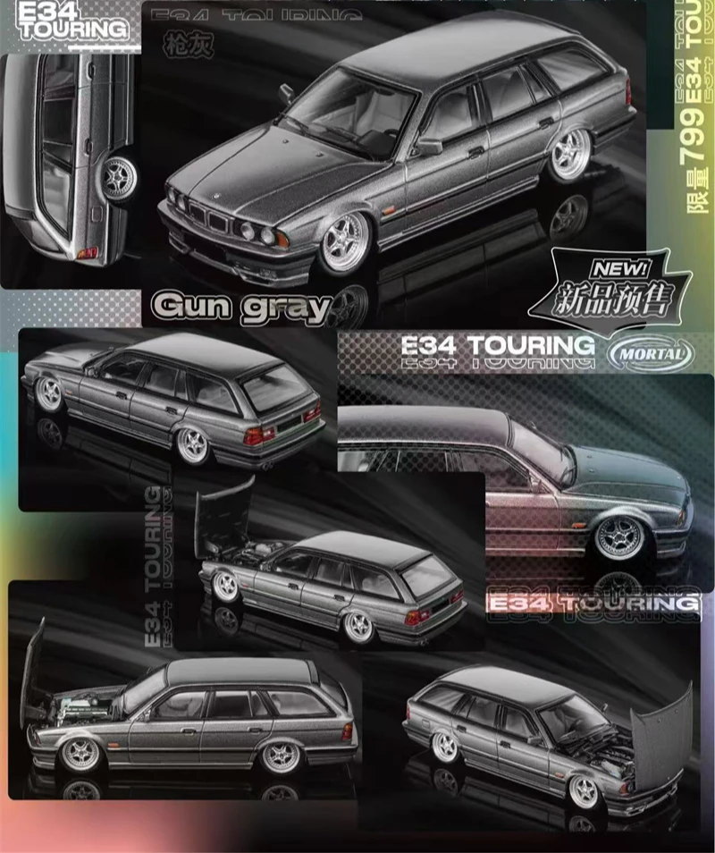 Mortal 1:64 E34 TOURING limited799 Diecast Model Car