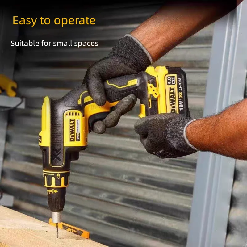 DEWALT 18V XR Brushless Drywall Screw Gun with Attachment 360° Rotation Nail Gun Bare Tool DCF620 DCF6202 for Home Improvement
