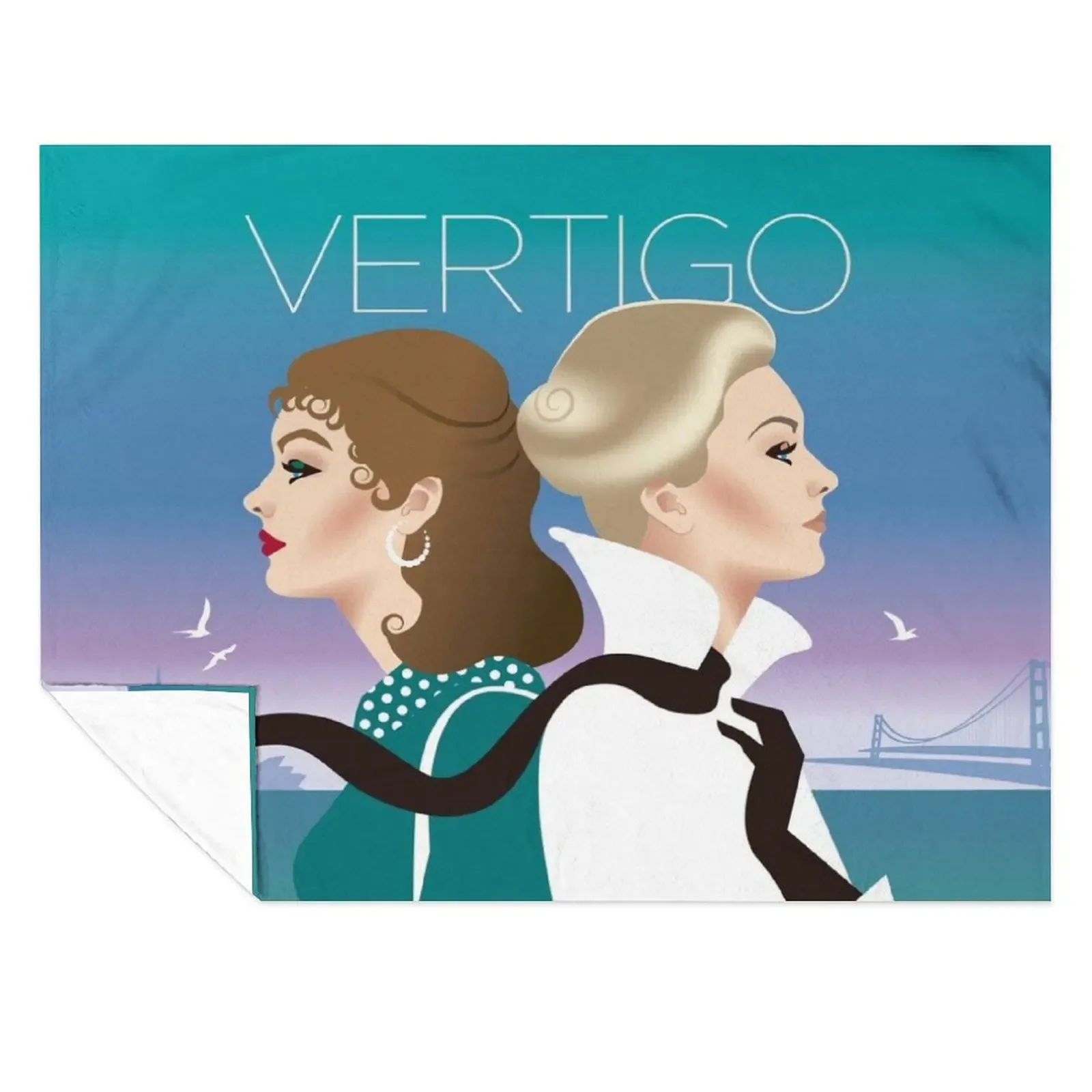 

Vertigo Throw Blanket for babies Soft Big warm for winter Beach Blankets